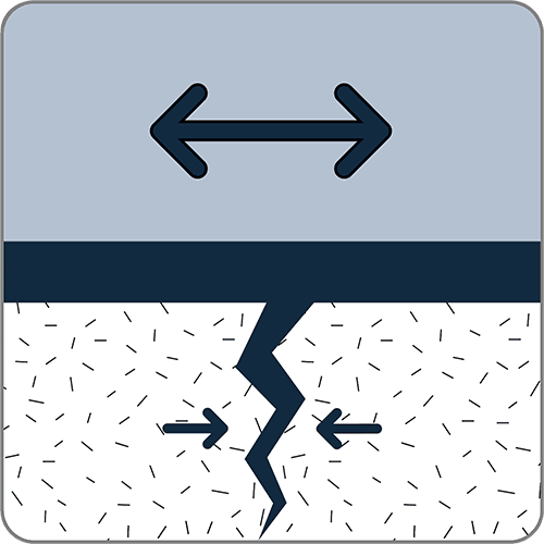 Function icon - Reflective crack management