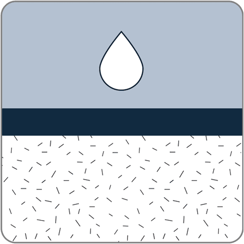 Function icon - Moisture barrier