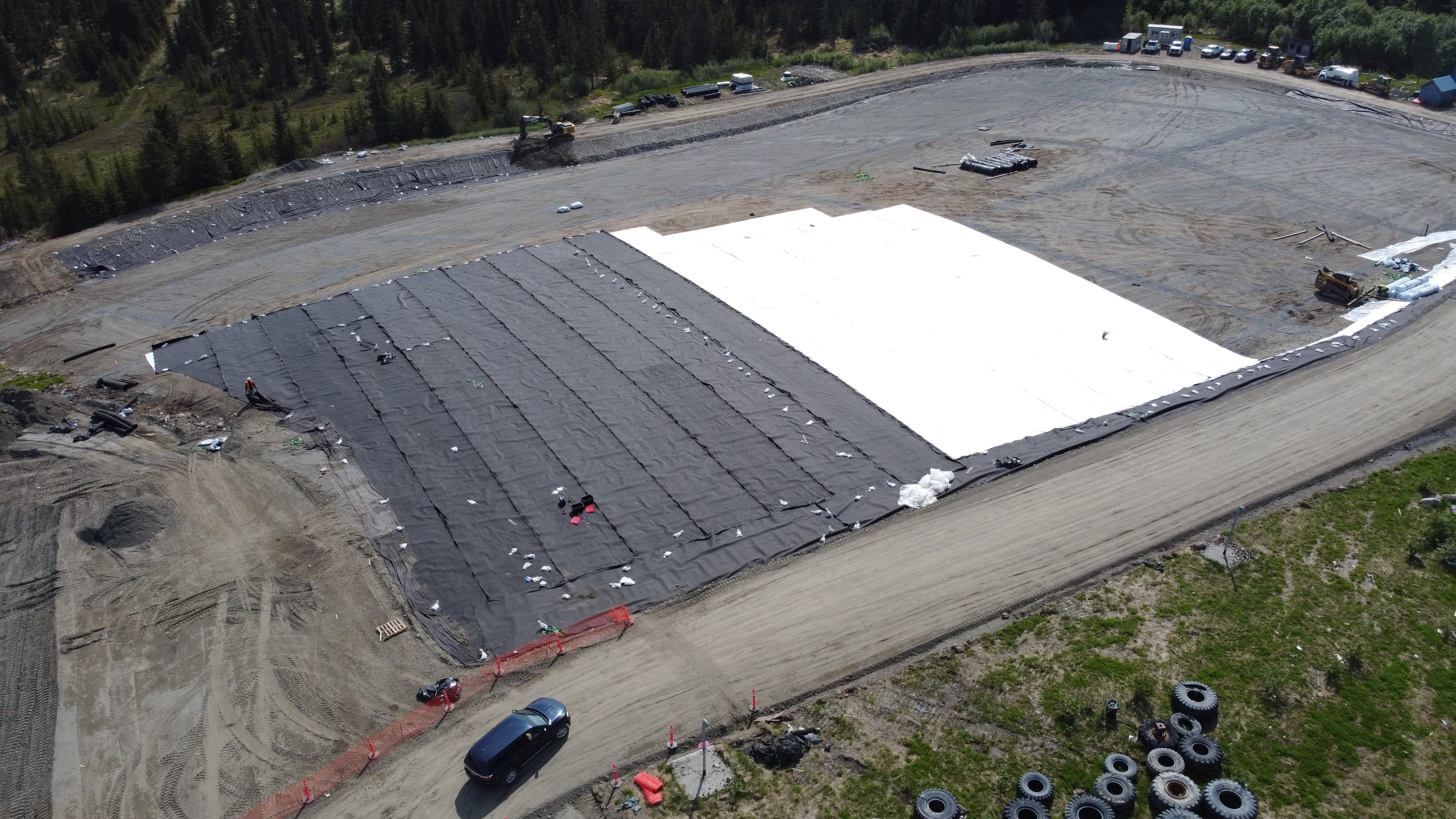 Kenai Peninsula Borough in Alaska completed phase two of the Homer Solid Waste Facility landfill closure using Solmax geosynthetics, covering 226,000 ft² with a geosynthetic clay liner, drainage, and landfill-gas system. 